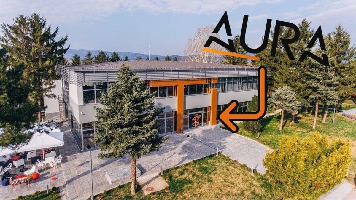 Aura Fitness Centar - pogled iz drona